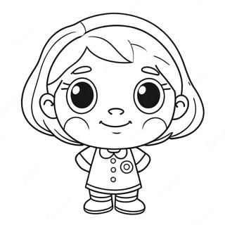 Little Einsteins Annie Coloring Page 34963-29101