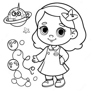 Little Einsteins Annie Coloring Page 34963-29103