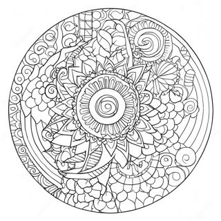 Spiroglyphics Coloring Page 34983-29119