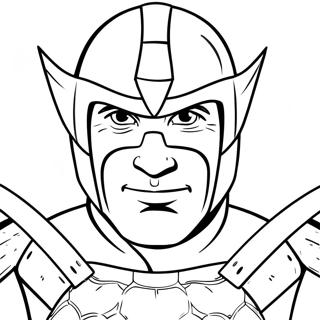 Bibleman Coloring Pages