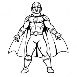 Bibleman Coloring Page 35003-29135