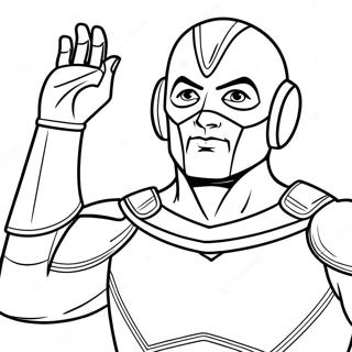 Bibleman Coloring Page 35003-29136