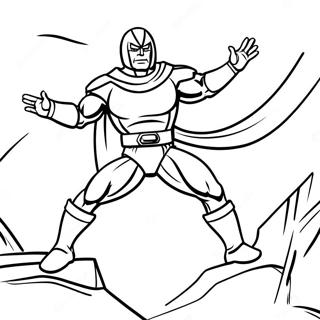 Bibleman In Action Coloring Page 35004-29137