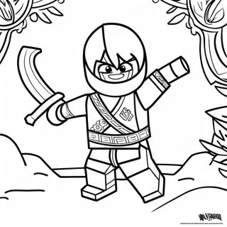 Zane Ninjago Coloring Page 35093-29206