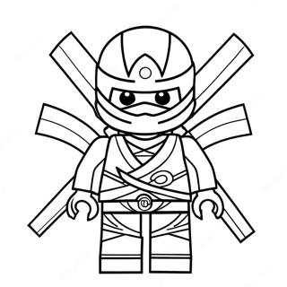 Zane Ninjago Coloring Page 35093-29208