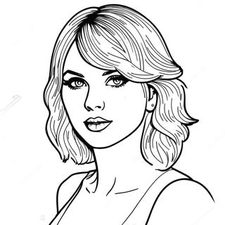 Taylor Swift Reputation Coloring Page 3509-2851