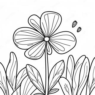 Clover Coloring Page 35153-29254