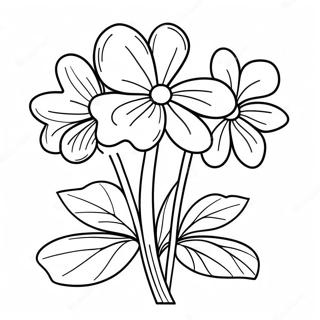 Clover Coloring Page 35153-29255