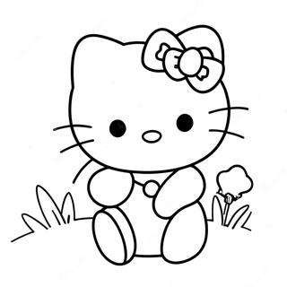 Hello Kitty Coloring Page 35163-29262