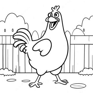 Chicken Run Coloring Page 35173-29270