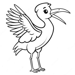 Stork Coloring Pages