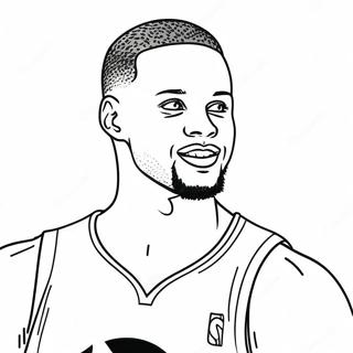 Steph Curry Coloring Page 351-282