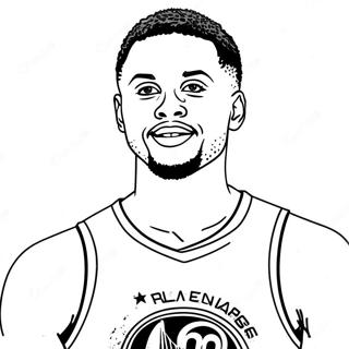 Steph Curry Coloring Page 351-283