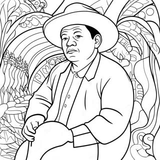 Diego Rivera Coloring Page 35203-29296