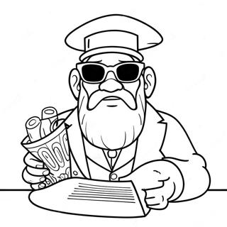 Best Uncle Coloring Page 35223-29312