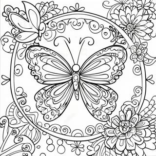 Zentangle Coloring Pages