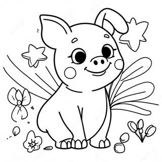 Pibby Coloring Pages