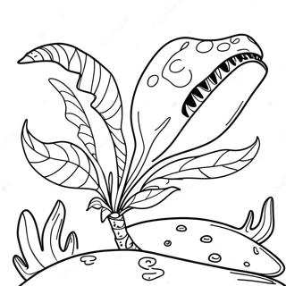 Venus Fly Trap Coloring Pages