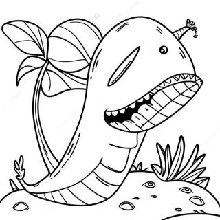 Venus Fly Trap Coloring Page 35293-29367