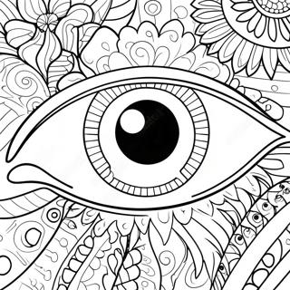 Eye Coloring Page 3529-2867