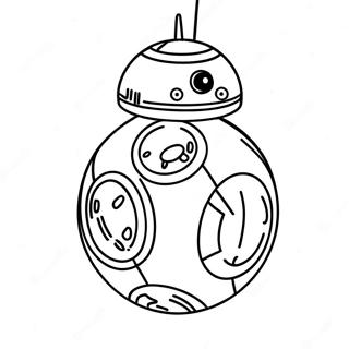 Bb8 In A Galactic Adventure Coloring Page 35304-29379