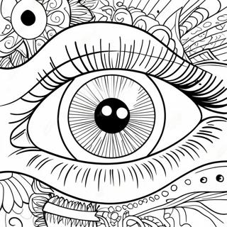 Realistic Human Eye Coloring Page 3530-2869