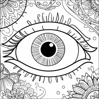 Realistic Human Eye Coloring Page 3530-2872