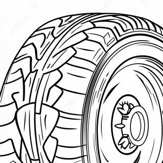 Tire Coloring Page 35313-29383