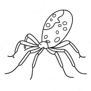 Cute Daddy Long Legs Coloring Page 35354-29419