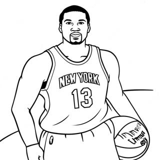 New York Knicks Coloring Pages