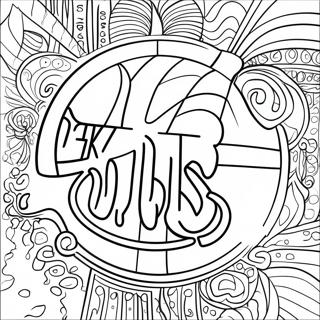 New York Knicks Logo Coloring Page 35364-29427