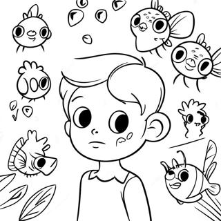 Lord Of The Flies Characters Coloring Page 35433-29479