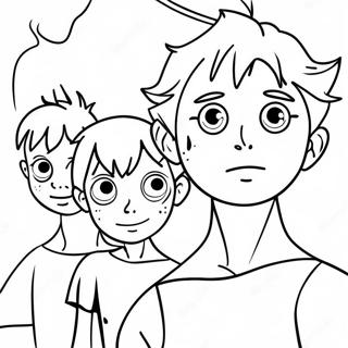 Lord Of The Flies Characters Coloring Page 35433-29480