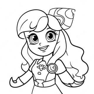 Sunset Shimmer Equestria Girl Coloring Pages