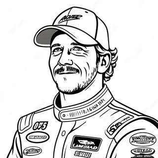 Dale Earnhardt Coloring Page 35513-29544