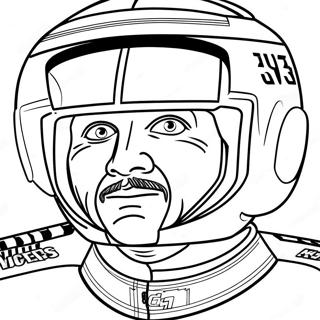 Dale Earnhardt Racing Car Coloring Page 35514-29548