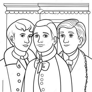 Classic Literature Characters Coloring Page 35554-29578