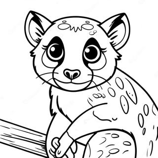 Lemur Coloring Page 35573-29590