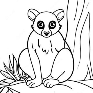 Lemur Coloring Page 35573-29591