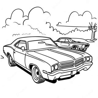 Dukes Of Hazzard Coloring Page 35593-29606