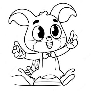 Spider Ham Coloring Page 35623-29631