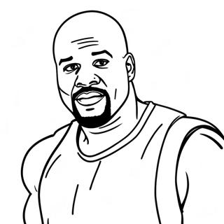 Shaq Coloring Page 35633-29638