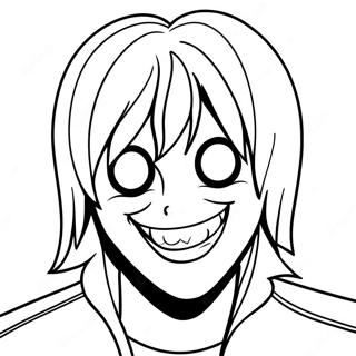 Jeff The Killer Coloring Page 35673-29670