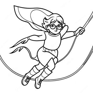 Harry Potter Quidditch Coloring Page 35703-29694