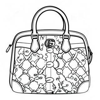 Gucci Handbag Coloring Page 35744-29729