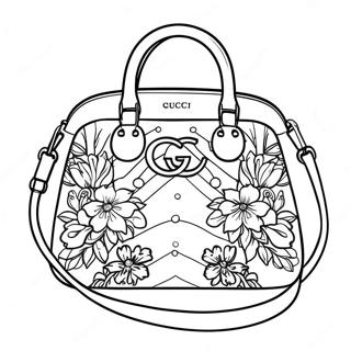 Gucci Handbag Coloring Page 35744-29730