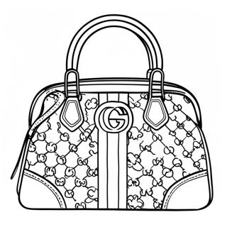 Gucci Handbag Coloring Page 35744-29731