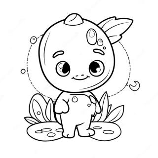 Sunny Sundrop Character Coloring Page 35794-29770