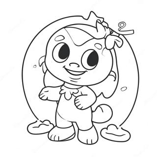 Sunny Sundrop Character Coloring Page 35794-29771