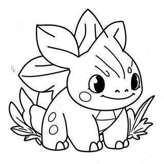 Ivysaur Coloring Page 35833-29799